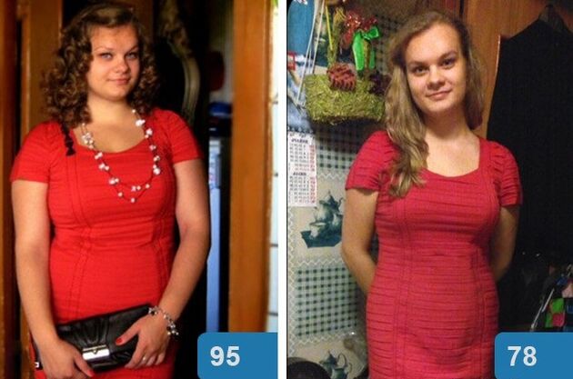 Fete înainte și după slăbit în 4 săptămâni cu dieta Maggi